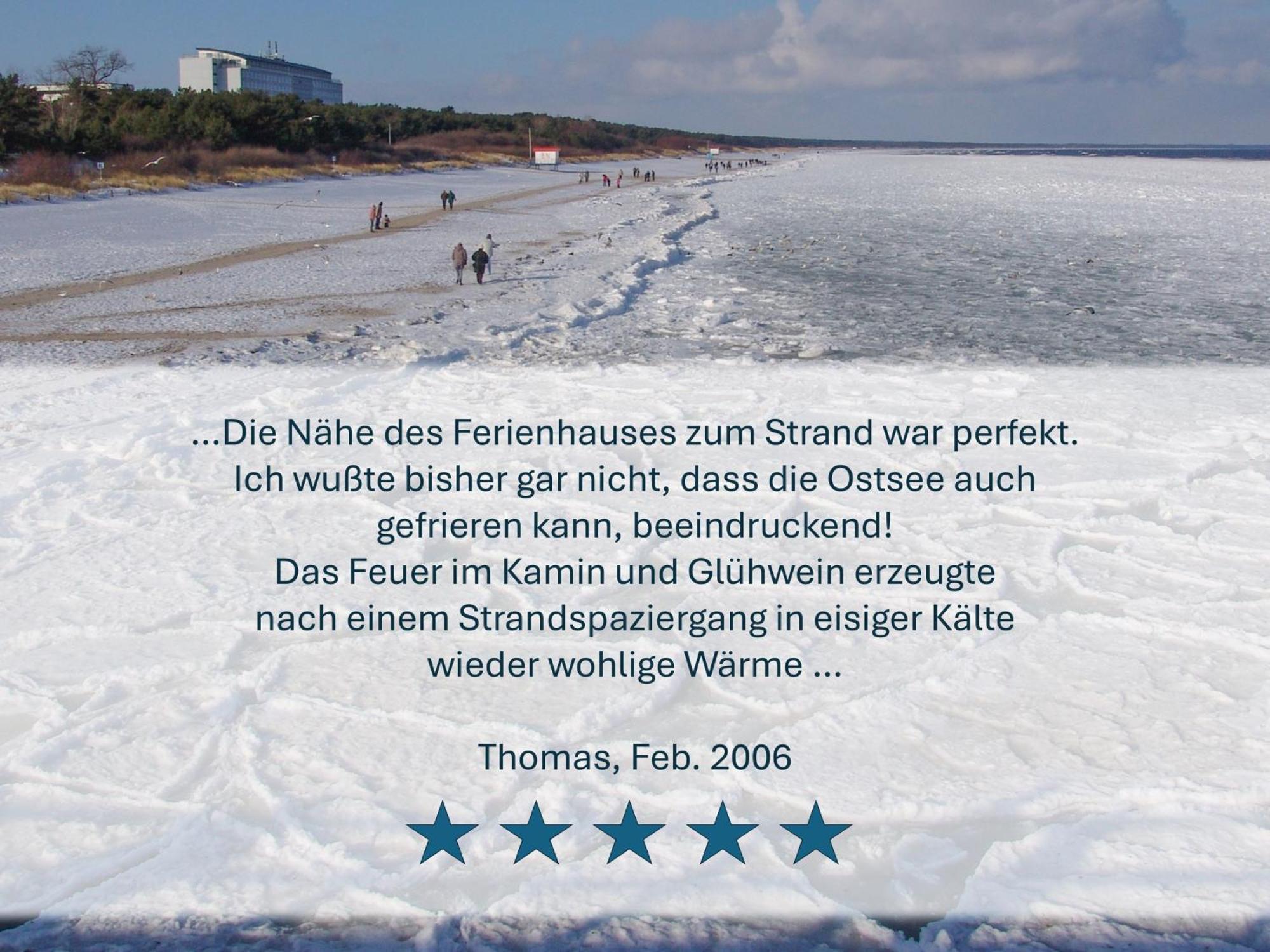 Paradies-Ambiente - Strandnah, Sauna, Kamin, Hundefreundlich Zinnowitz Extérieur photo